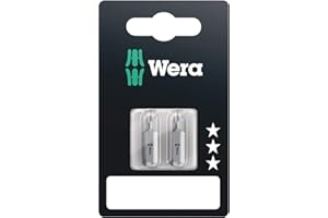 Wera 05073313001 867/1 Embouts TORX Z SB, TX 10 x 25 mm, Gris