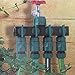 Produktbild Vier-Wege-Splitter Schlauch Gewinde Garten Bewässerung Wasser Rohr Stecker Schnellverbinder Adapter Wasserhahn 1-in-4-out Ventil Düse Switcher Teile Outdoor Drip Verteiler ABS Tube Anschluss Rasen