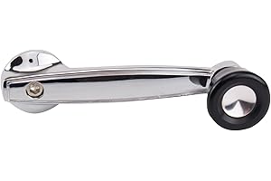 TRQ Front Rear Window Crank Handle Compatible with 73-79 Chrysler 68-79 Dodge 68-79 Plymouth