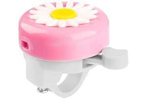Bojueshaw Children's Bike Bell – Flower Shaped with Crisp, Clear Sound – Ideal for Outdoor Cycling, Balance Bikes, Scooters, and Mountain Bike
