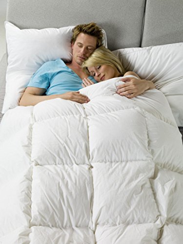 Matratzenauflage 160 x 220 cm – Walburga Unterbett aus reiner Baumwolle (1750 g) – Kochfest & trocknergeeignet - 2