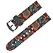 Produktbild TIME4BEST Unisex 22mm Camouflage Silikon Gummi Uhrenarmband Gurt Militär Armee Watch Ersatz