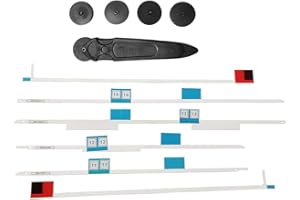 ICTION Strisce adesive di ricambio per pannello LCD LED + strumenti di apertura per iMac A1418 21,5" MD093LL/A MD094LL ME699LL ME086LL ME087LL MK142LL MK442LL MK542LL/A 2012-2015