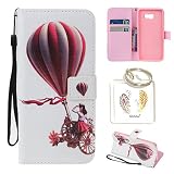 für Galaxy A5 (2016) / SM-A510 PU Silikon Schutzhülle Handyhülle Painted pc case cover hülle Handy-Fall-Haut Shell Abdeckungen für Smartphone Samsung Galaxy A5 (2016) A510 + Schlüsselanhänger(/G) (8)