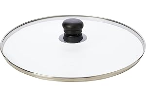 IBILI 970736 Couvercle en Verre 36 cm Transparent/Argent/Noir