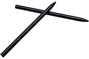KEEJEA Paracord-Nadeln aus Aluminium, 88,5 mm, für 550 Paracord-Armband, Schwarz, 2 Stück