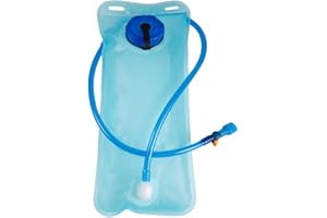 TUKNN Poche Hydratation, 2L Sac de Réservoir d'eau, Water Bladder Sport Sac D'hydratation, Vessie D'hydratation avec Valve de Morsure, Poche D'hydratation Sac à Eau PEVA Poche D'hydratation