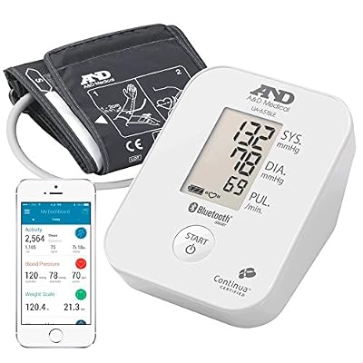 A&D Medical Tensiomètre Connecté à Liaison Bluetooth Low Energy (BLE)