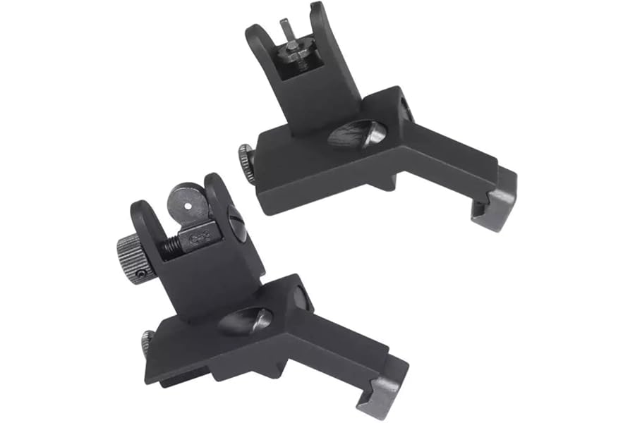 Tactical AR15 45 Degree Flip Up Sights Fold Offset Iron Sight For AR 15 M4 Accessories