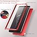 Produktbild lqw0kk41 360 Grad Full Cover Phone Case Displayschutzfolie für Samsung S10 / S10 Plus / S10e - Rot für Samsung S10