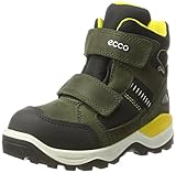  ECCO Unisex-Kinder Snow Mountain Stiefel, Grün Deep F./D.F./Black-Titanium, 34 EU