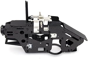 STASRC ALZRC 450 PRO DFC-Hubschrauber-Drehmomentrohr, Kohlefaser-Hauptrahmen-Set für Align Trex 450 Kit
