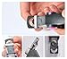 LBC Professional Nail Tip Cutter for false nails - Triple Cut - Black, ABS/Stainless Steel - Collection container