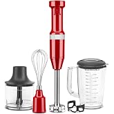 Hand Blender with Kitchenaid Accessories 5KHBV83EER -Empire Red