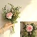 Produktbild TianranRT Bereich Rose Hortensie Blumen Blumenstrauß Bund fürs Leben Zuhause Hochzeit Party Geschenk Deko (Rosa)