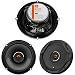 Produktbild PAAR VON LAUTSPRECHERN DIFFUSERS SCHWARZER JBL GX602 GX-602 VON 16,50 CM, DEN 165 MM 6,5" VON 120 WATT RMS UND 360 WATT MAX AUTOMOBIL VON PREDISPOSITION ZU 2 STRASSEN KOAXIALEN IMPENDANZ NEUES 2,3 OHM