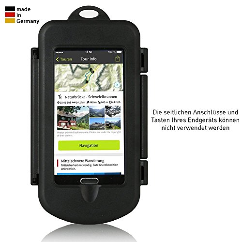 Wicked Chili Smartphone Splash Box M fÃ¼r Samsung, LG, HTC, Sony, Nokia, Wiko, Huawei (max. MaÃŸe: 145 x 78 x 13.4 mm, Spritzwasserschutz IPX4, Antireflexive Folie, Made in Germany), Case