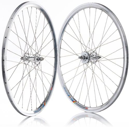 Wilkinson Wein DP18/Miche Fixie Wheels in Silver - Wheelset