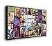 Produktbild Grand Theft Auto 5 Fünf Leinwand Wand Art, 44X26"(112X66)CM