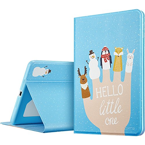 iPad Mini Hülle, ESR® Auto Aufwachen / Schlaf Funktion mit Einstellbaren Winkel Schutzhülle für iPad Mini 3/2/1 ( Illustrator Series _Finger Rubettes)