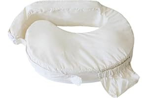 My Brest Friend Deluxe organiczna poduszka do karmienia 100% bawełna organiczna pokrowiec ergonomiczne poduszki do karmienia piersią wspiera zarówno mamę, jak i dziecko, niezbędne rzeczy do karmienia