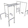 The RHINO Climbing Frame Monkey Bars from the Monkey Bar Store | Galvanised Steel Construction