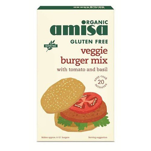 Amisa Organic Gluten Free Veggie Burger Mix 140g