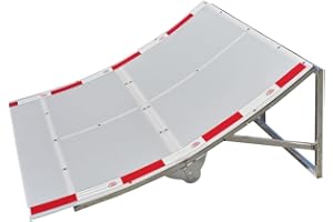 YSKMLOLP RC Car Jump Ramp RC Car Takeoff Board RC Stunt Playset for 1/5 1/10 1/12 1/14 1/16 RC Car (100 * 95 * 35/37/40cm)