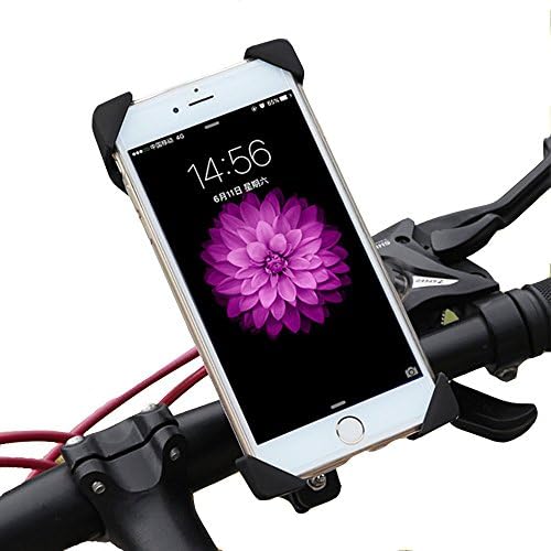 Phone Holder,Bike Mount,Visun Universal Cell Phone Bicycle Handlebar &amp; Motorcycle Holder Cradle with 360 Rotate for iPhone And All Android phone Google Nexus 5 4 and GPS Device Up to 3.7in wide