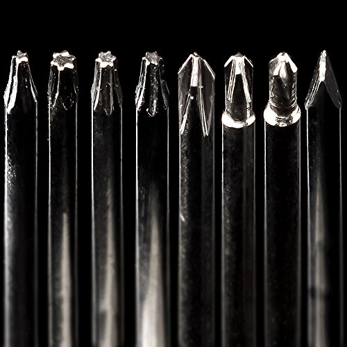 Smartphone-Handy Reparatur-Set Pro Präzisions-Schraubendreher Werkzeug für Akku-Display-Cover-Wechsel | 18 tlg | für iPad, Mac, PC, LapTop, MacBook Pro, | iPhone 7 7S / 3 4 4S 5 5S & 6 6S, Samsung S3 4 5 6 S7 S8, Mini, Note, HTC, LG, Nokia, Motorola, Huawei uvw. iTecXpress24 Opening Tool, Mobil Repair Set - 9