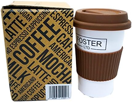 Large Reusable Coffee Cup 14oz(460ml) - Stay Hot Environmentally Friendly- Make A Small Difference