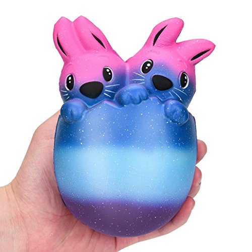 Preisvergleich Produktbild Squishys Squishies Malloom® 15cm Squishy Easter Bunny Egg duftende langsam steigende Squeeze sammeln Ostergeschenk Druckdekompressionsspielzeug zusammendrücken
