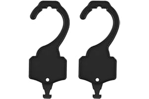 SHANYINGQUAN Hebilla de cinturón de Gancho de cinturón táctico Cobra/Hebilla de Organizador de exhibición para Insertar Accesorios de Gancho de cinturón de Combate Militar de Caza (2 Piezas)