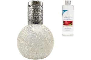 ALJOIR Lámpara Catalítica 200ml Ambientador y Purificacion para la casa. (Lámpara sin Fragancia) (Lámpara con Fragancia Wild Strawberry)