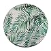 Produktbild BESTHOO Teppich Runde Bereich Teppich Nordischen Stil Wohnzimmer Couchtisch Decke Bett Schlafzimmer Nacht Teppichmatten Computer Stuhlmatte (Farbe : Style 2, größe : 80cm in Diameter)