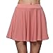 Produktbild Damen Röcke, VEMOW Frauen Sommer Party Cocktail Hohe Taille Skater Karneval Mini Rock(Y2-Rosa, L(Waist:68-78cm))