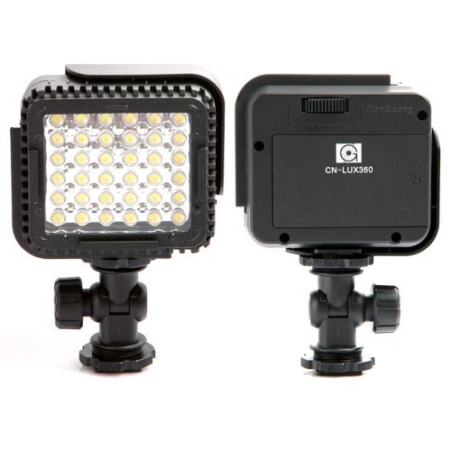 SODIAL R  CN-LUX360 Lampe de photographie de LED pour les cameras de Canon Nikon