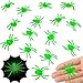 Produktbild German Trendseller 20 x Nachtleuchtende Spinnen Glow in The Dark  Halloween  Spider Dekoration  20 Stück
