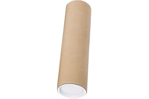 Harilla Verpackungsrohre Aufbewahrung Versandrohr Posterrohre für Rollbilder Blaupausen Gemälde Versand DIY-Projekte, 40CM