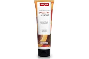 Sirona Natural Exfoliating Face Wash for Men & Women - 125 ml | Suitable For All Skin Type