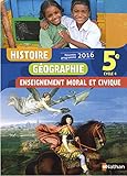 Histoire-Géographie-EMC 5e - Nouveau programme 2016