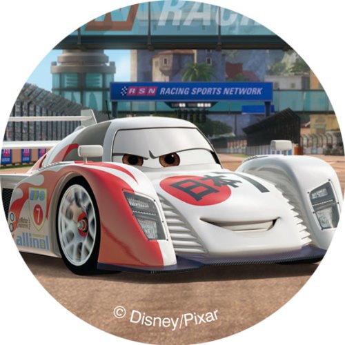 Dekoback Zucker-Muffinaufleger Cars, 2er Pack (2 x 21 g) - 6