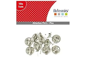ARTEMIO Attache Pin'S 1 cm X 10Pc