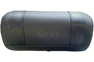 Givi E133S TRK52 Trekker Dossier de Siège du Passager Doux, Argent/Noir