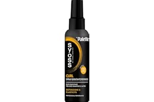 Syoss Palette Curl Spray Idratante Per Ricci 150 ml, Spray capelli con complesso vitaminico per curly hair definiti e morbidi con azione anti crespo, Prodotti per capelli ricci ravvivati