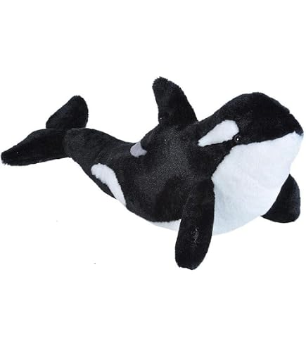 Jouet En Peluche Cachalot Gris - Longueur 25 Cm, Marque Cornelissen, Neuf
