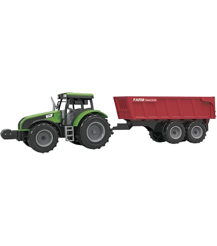 Playmobil Country – Tractor De Carga Con Granjero, Juego De Campo Para Niños A Partir De 4 Años