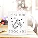 Produktbild Lustig bedruckte Tasse mit Einhorn und Spruch "Fick dich soooo viel". Die perfekte Kaffeetasse für Morgenmuffel, Männer, Frauen, Kollegen und als witzige Geschenkidee, perfekt zum Frühstück oder in der Kaffeepause