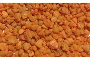 BMDP - Piedra Coloreada Decorativa - Piedras Acuario – Piedras Decorativas - Gravilla para Plantas Y Macetas – Pecera – Terrario Plantas – Decoracion Jardin Exterior -Grano 6-9 mm (1, Naranja)