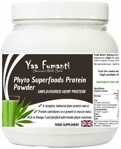 Vegan Protein Powder Yaa Fumanti Superfoods Phyto Protein 500g (1)